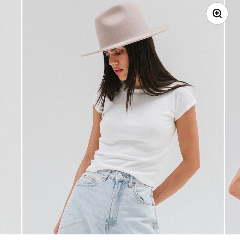 Gigi Pip Wes Fedora NWT Ivory - Picture 3 of 5